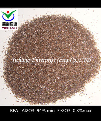 F24 F500 Brown Aluminum Oxide Al2O3 For Abrasive Media